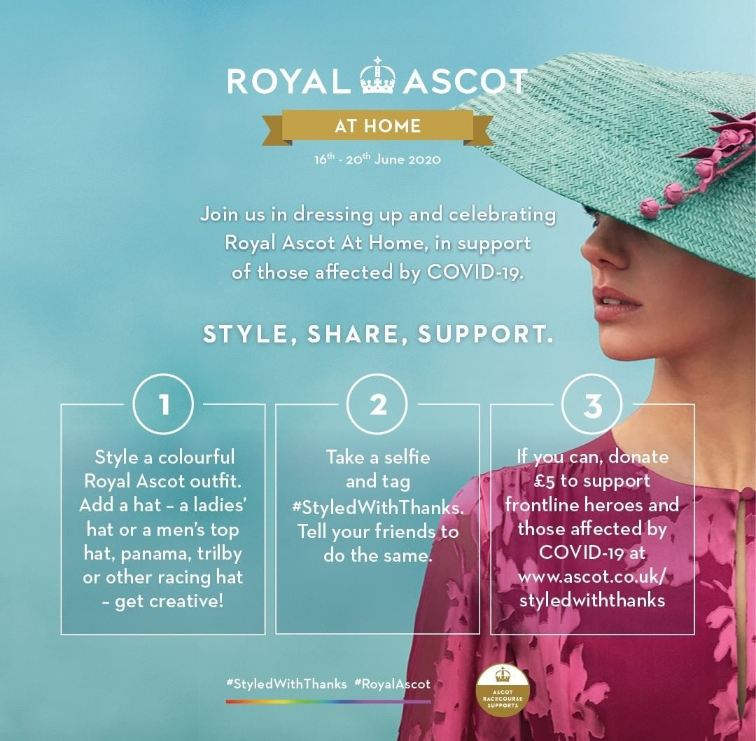Royal Ascot At Home #StyledWithThanks